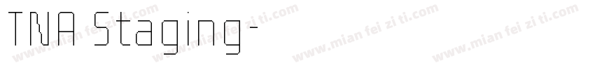 TNA Staging字体转换